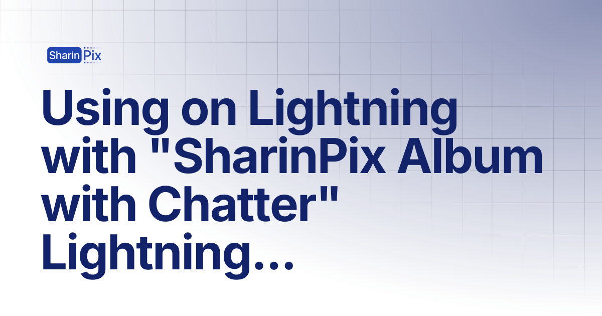 Using on Lightning with 